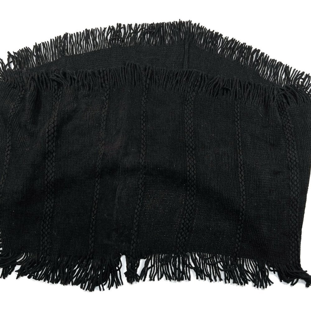 INC Black Infinity Scarf New NWT International Concepts